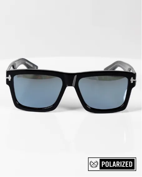 Sledge Sunglasses - Black & Chrome Polarized sold by Dixxon product image thumbnail 4