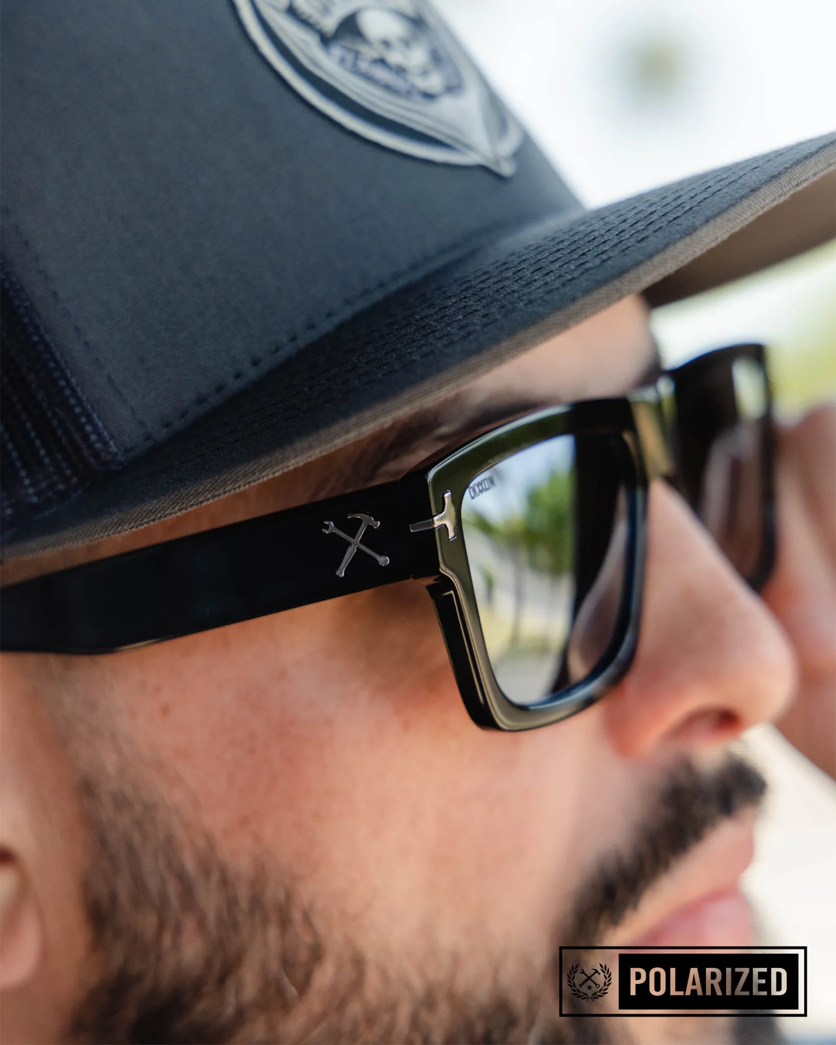 Sledge Sunglasses - Black & Chrome Polarized sold by Dixxon product image thumbnail 2