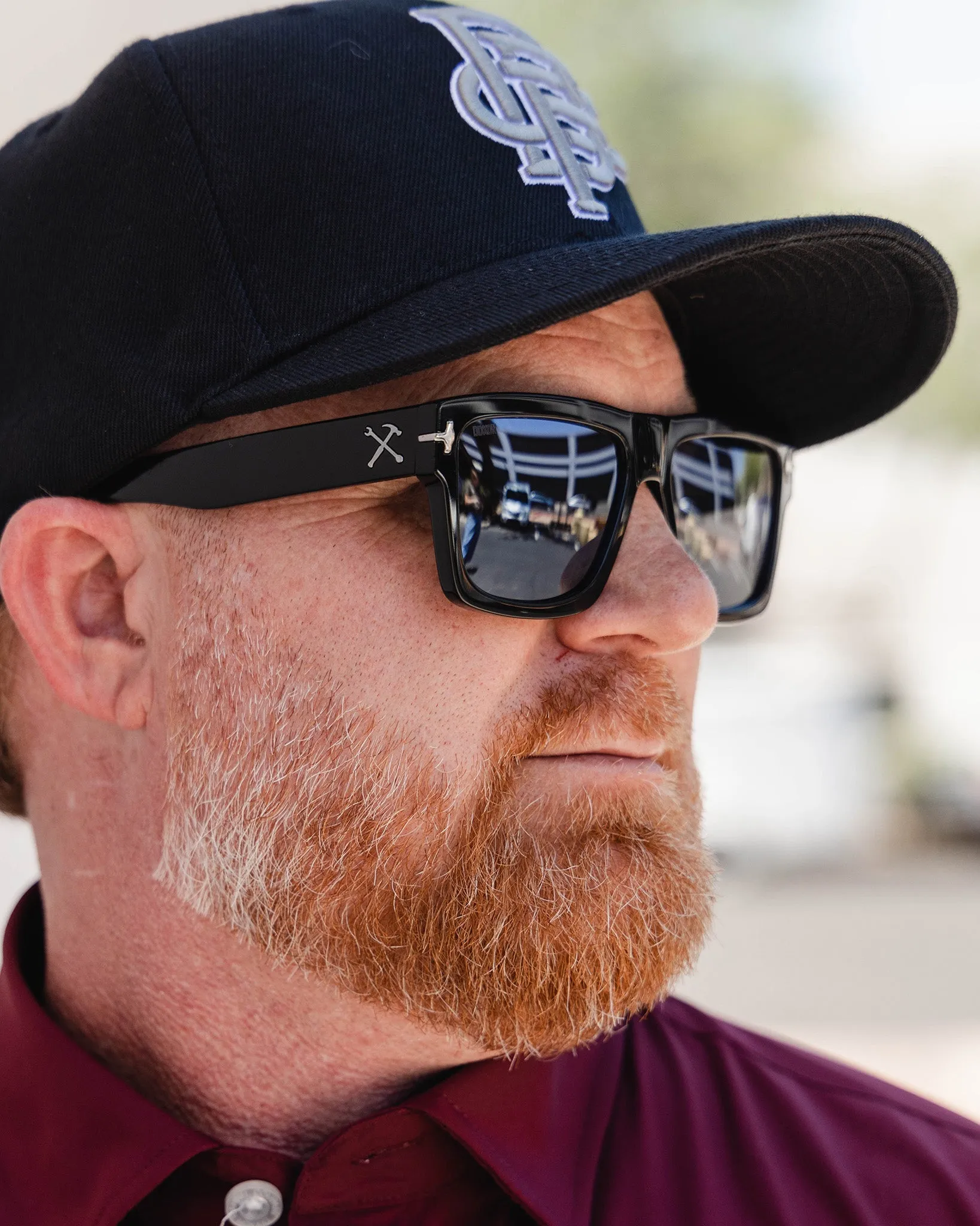 Sledge Sunglasses - Black & Chrome sold by Dixxon product image thumbnail 2