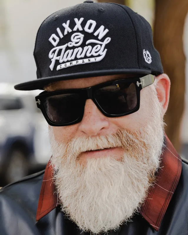 Sledge Sunglasses - Black & Grey sold by Dixxon