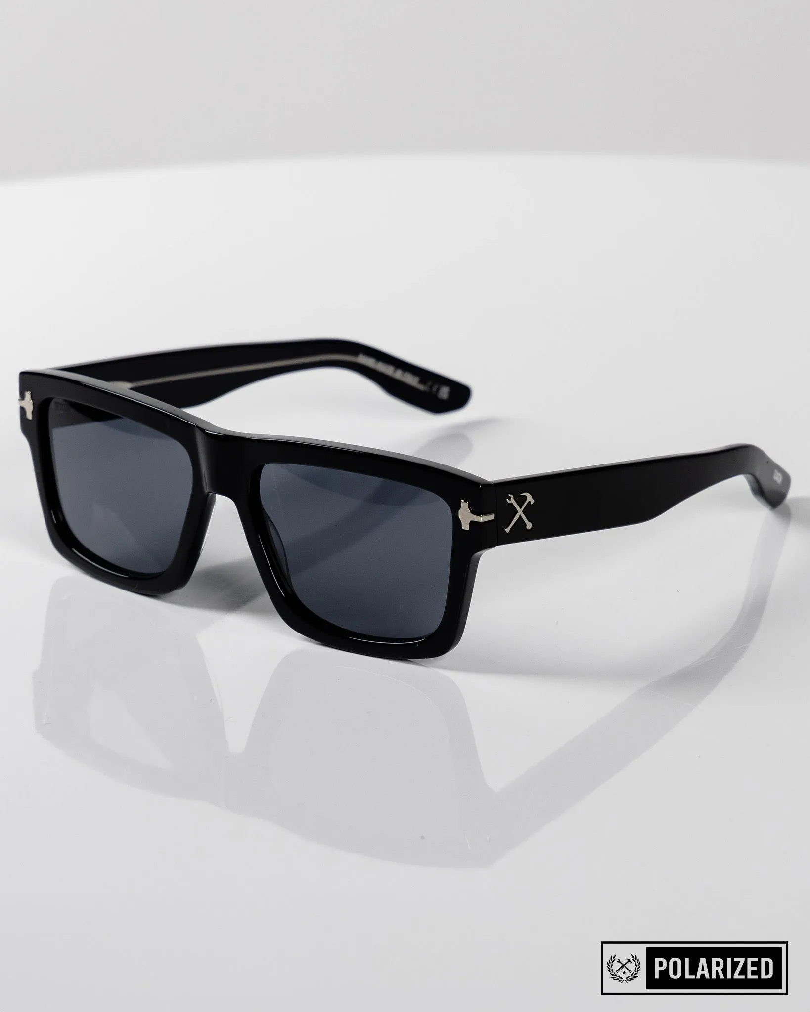 Sledge Sunglasses - Black & Grey Polarized sold by Dixxon product image thumbnail 4