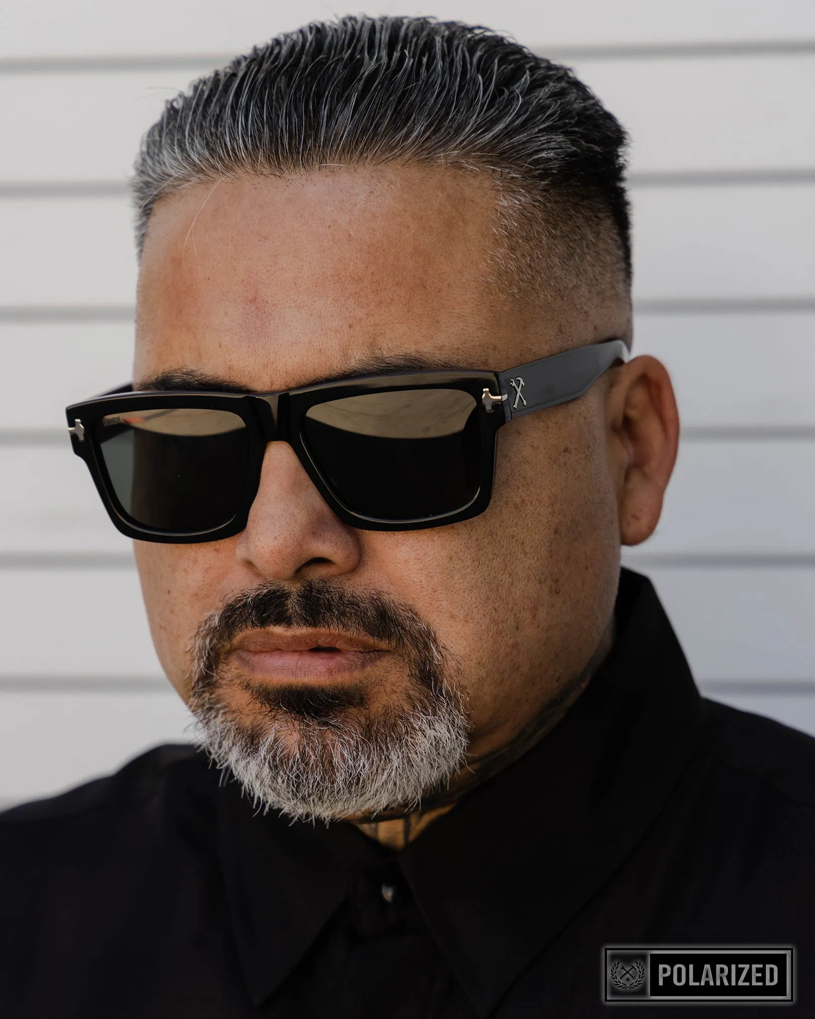 Sledge Sunglasses - Black & Grey Polarized sold by Dixxon