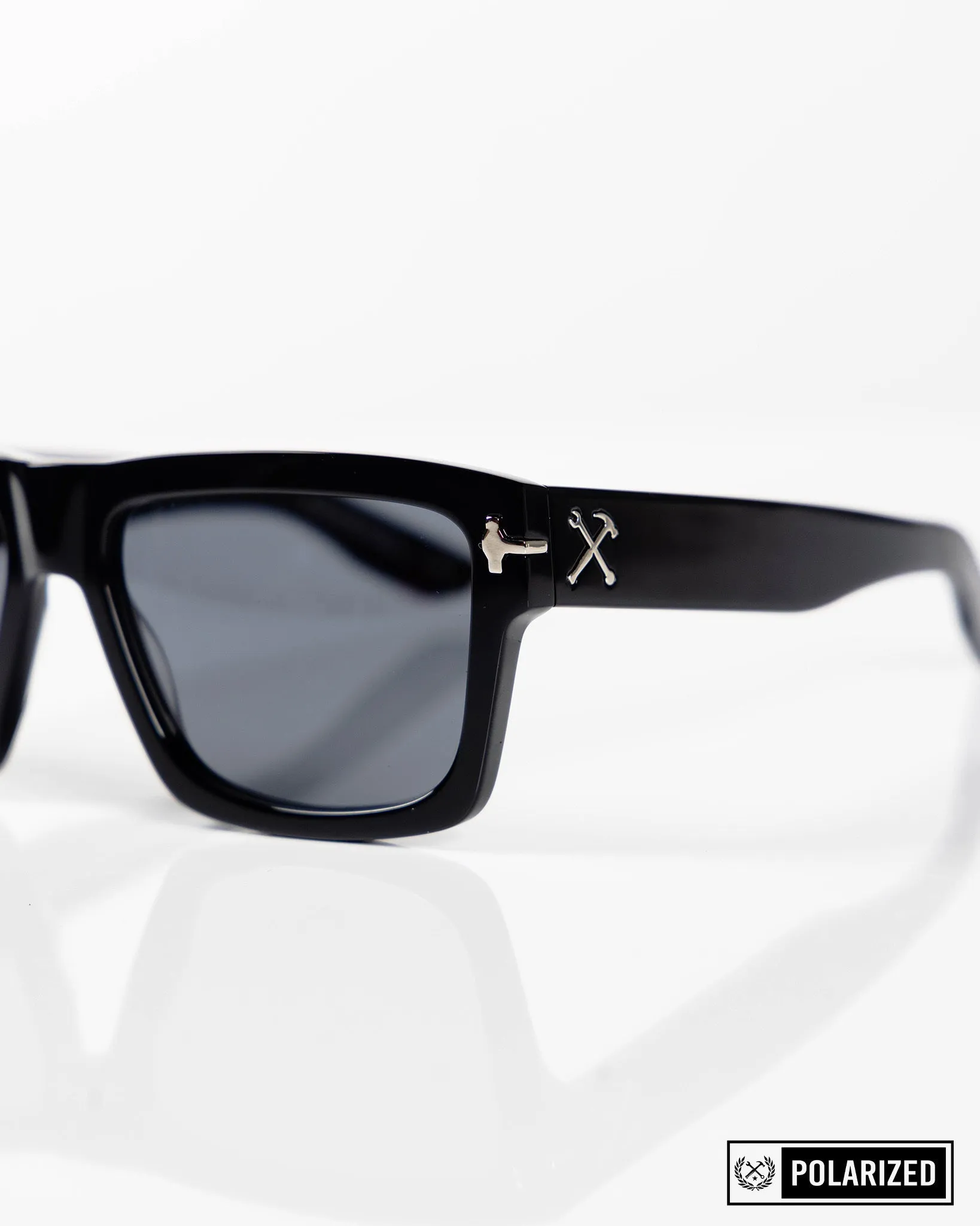 Sledge Sunglasses - Black & Grey Polarized sold by Dixxon product image thumbnail 5