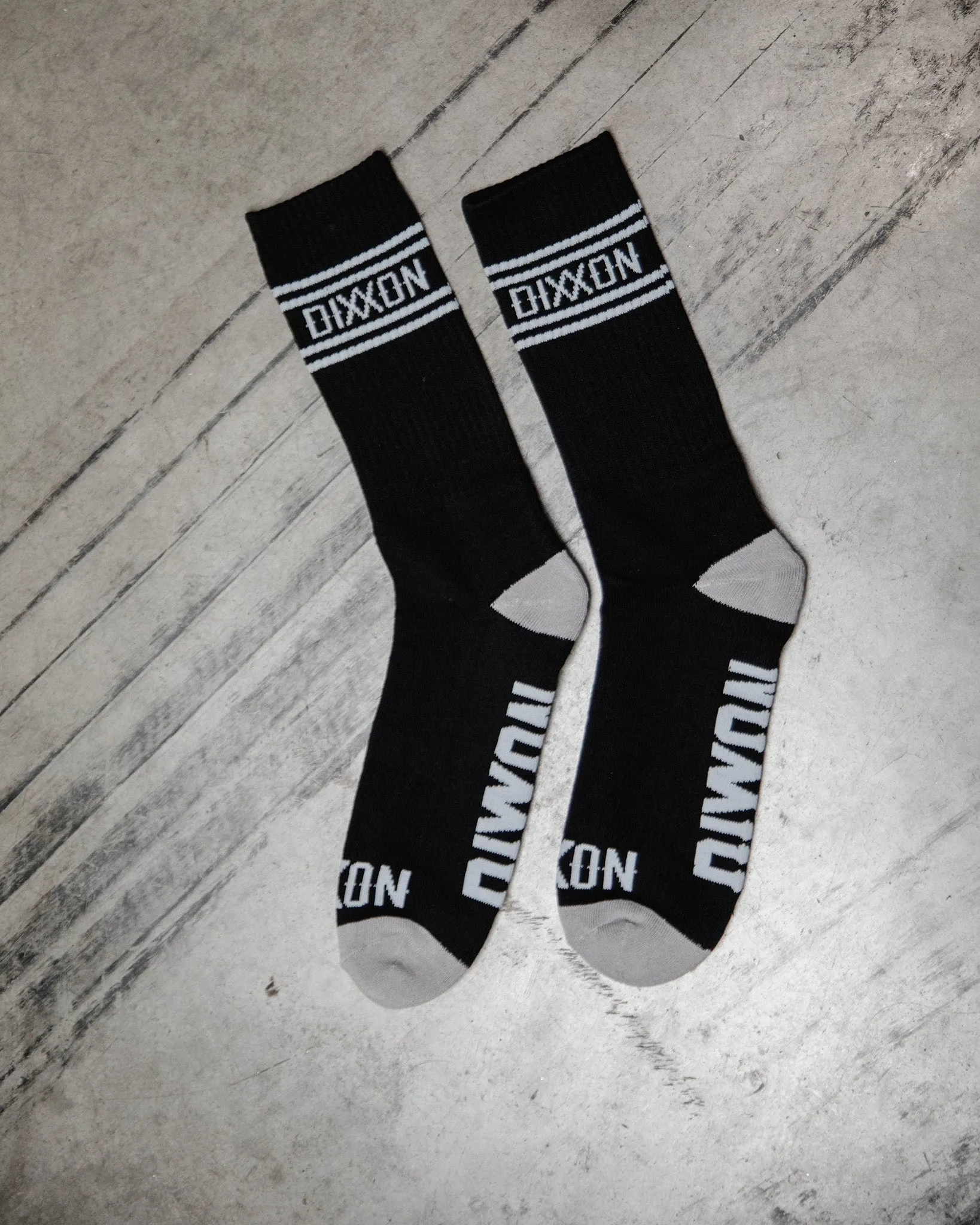 Grind Premium Crew Socks - Black sold by Dixxon