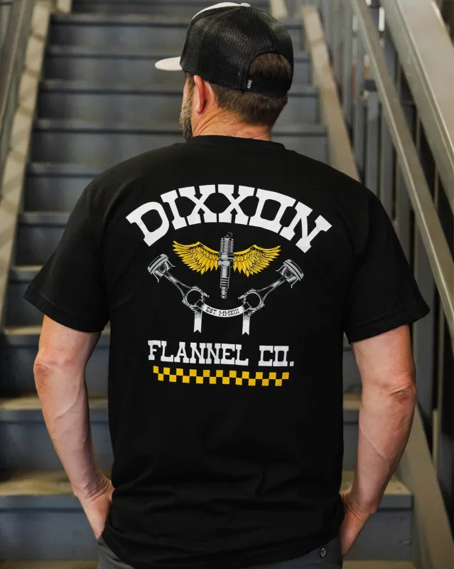 Excite T-Shirt - Black sold by Dixxon