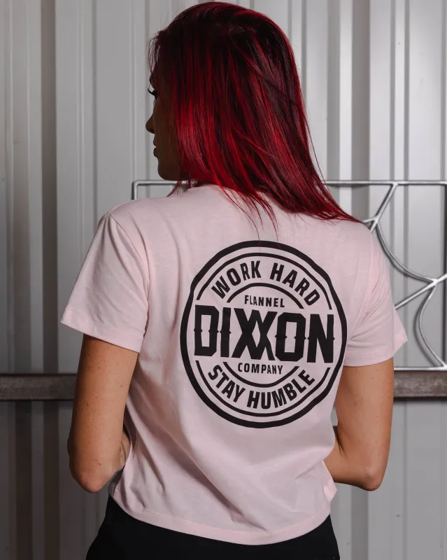 Women's Black Nuevo Corpo Crop Top - Pink sold by Dixxon