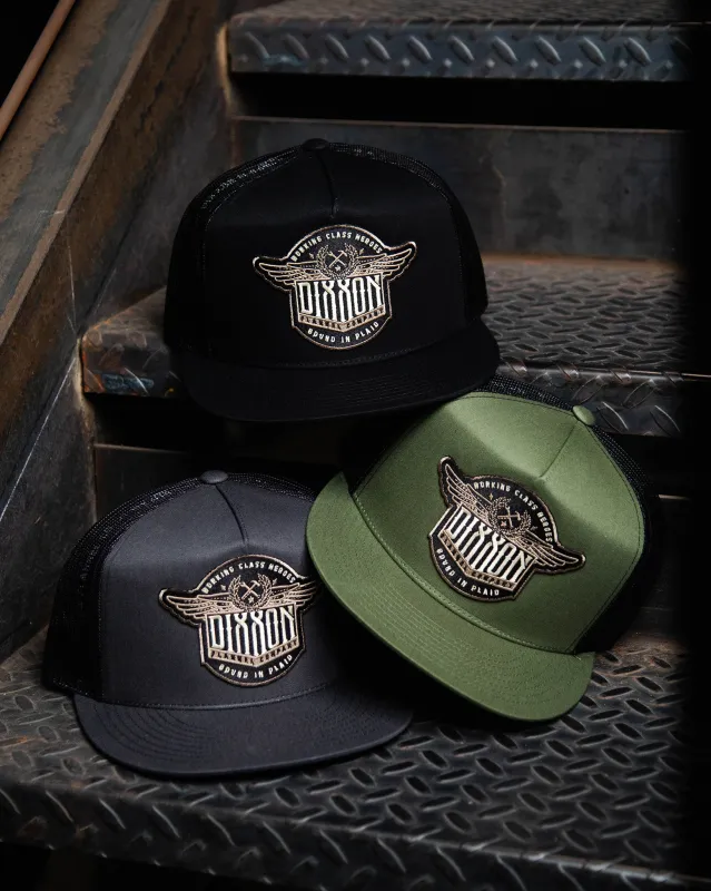 Sealed Flat Bill Trucker Snapback sold by Dixxon