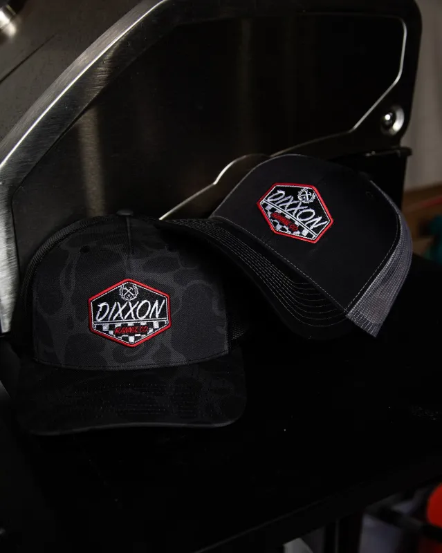 Speed Curved Bill Trucker Snapback made by Dixxon