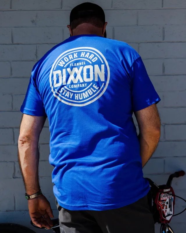 Gray Nuevo Corpo T-Shirt - Royal Blue sold by Dixxon