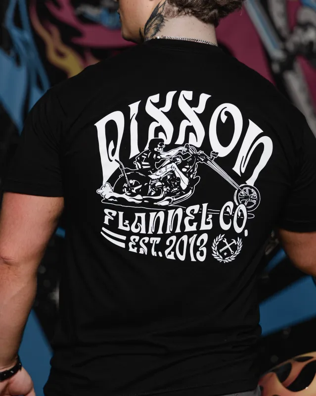 12 Over T-Shirt - Black sold by Dixxon