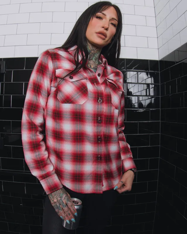 Women's Metallica Kill 'Em All Flannel made by Dixxon