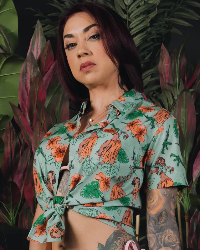 Women's Aloha Arms Party Shirt sold by Dixxon