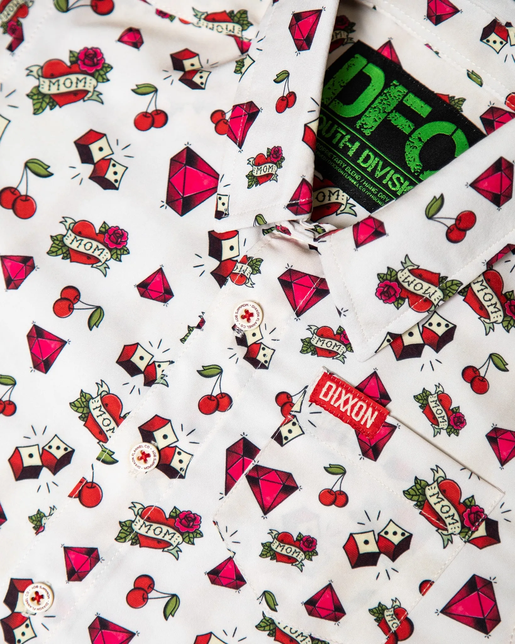 Youth Momma's Boy Party Shirt sold by Dixxon product image thumbnail 2