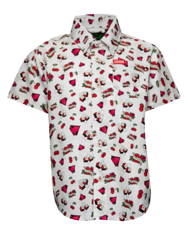 Youth Momma's Boy Party Shirt sold by Dixxon