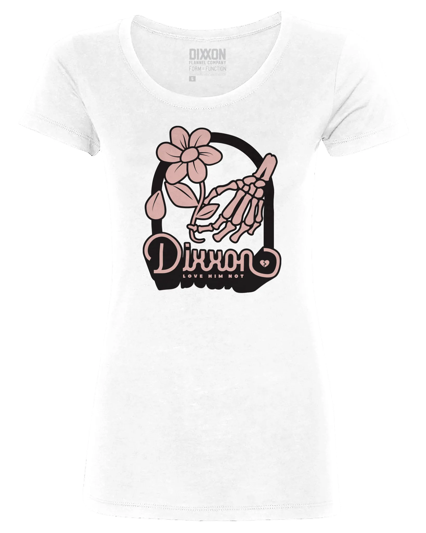 Women's Love Him Not Tee sold by Dixxon product image thumbnail 2