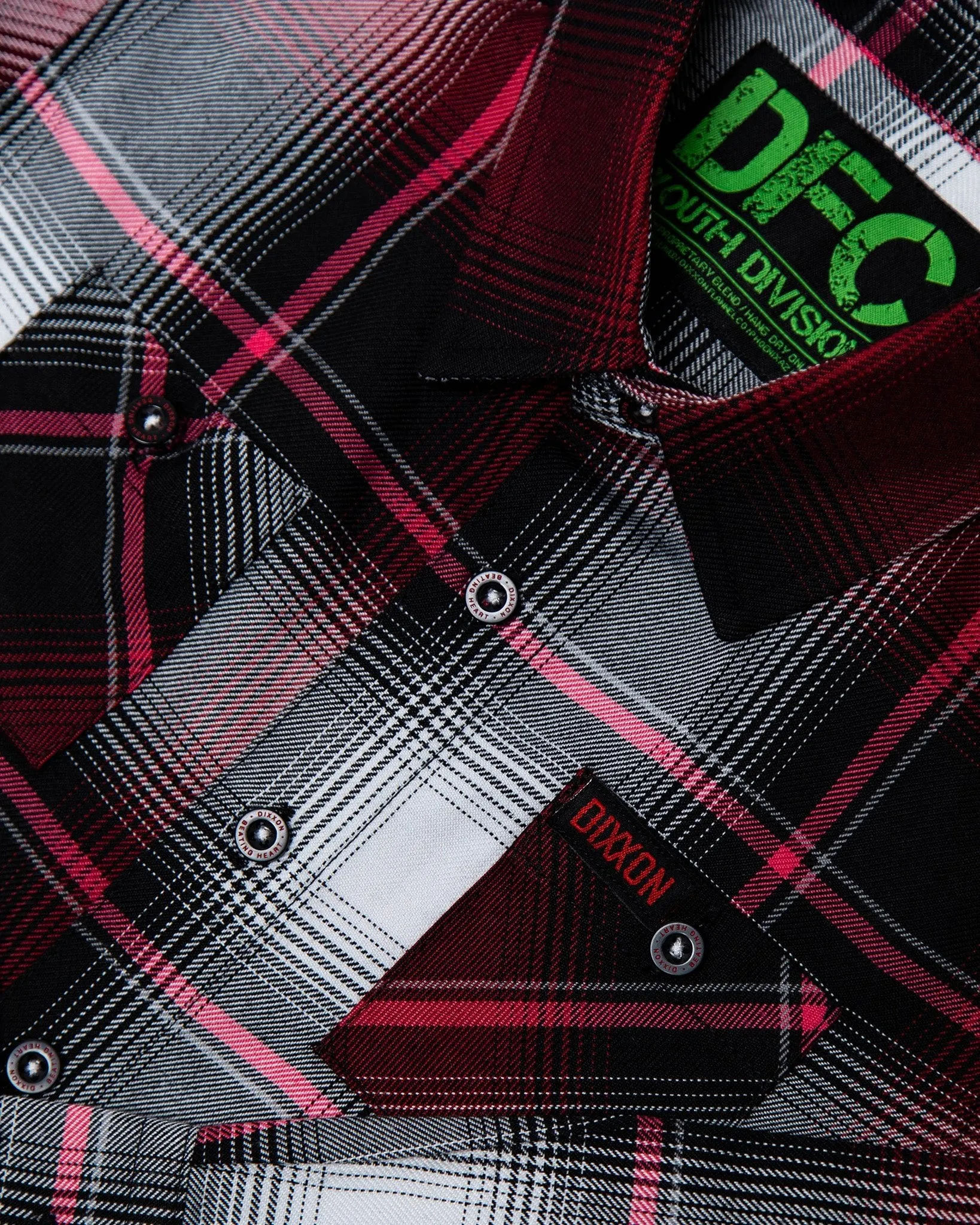 Youth Beating Heart Flannel sold by Dixxon product image thumbnail 2