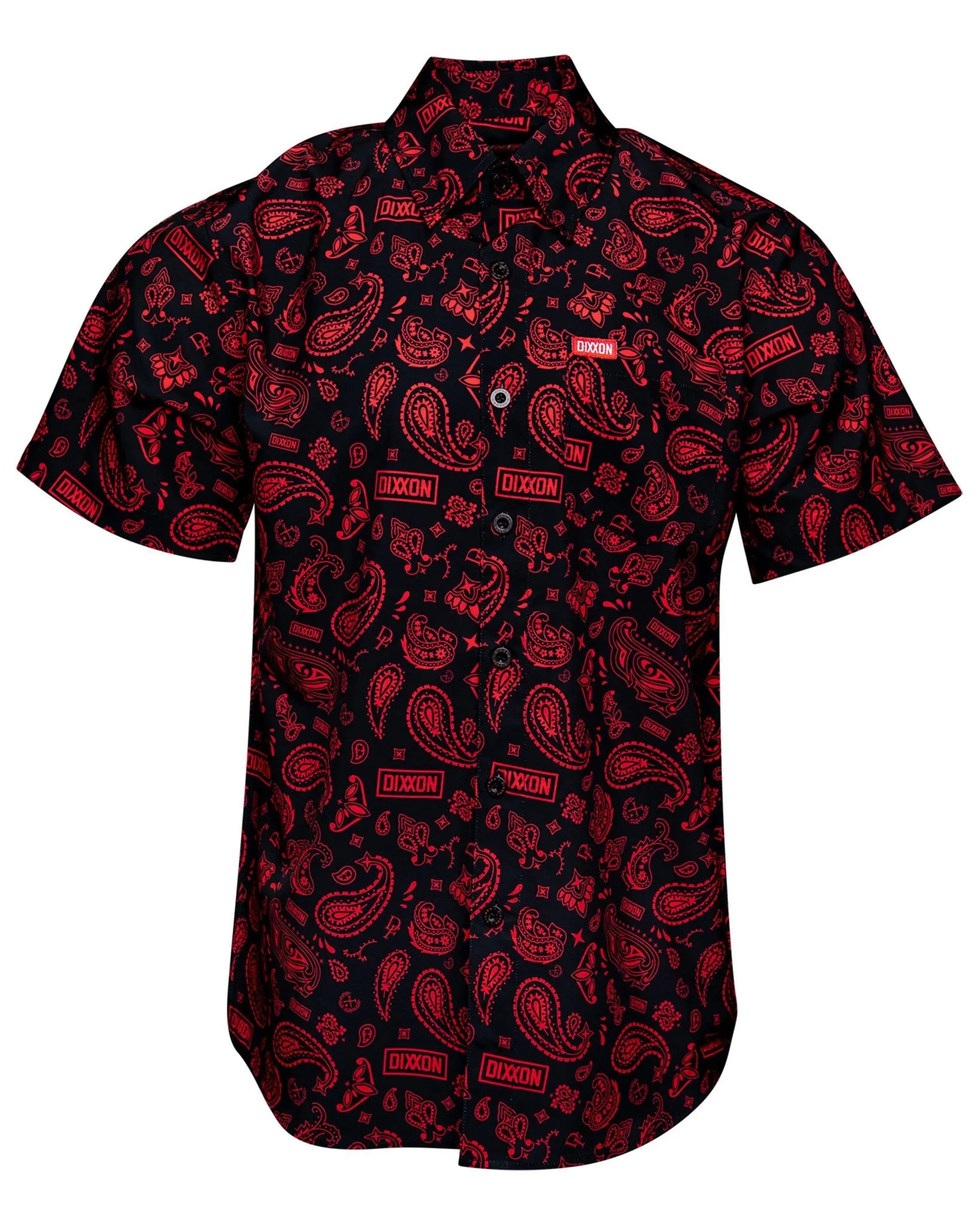 Hankie Party Shirt - Black & Red sold by Dixxon product image thumbnail 2