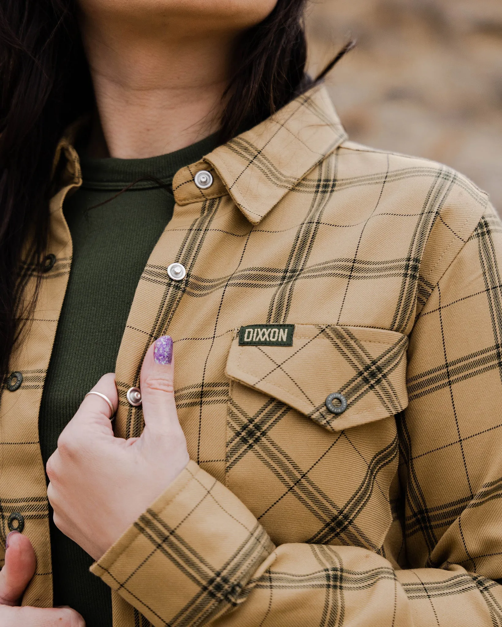 Women's Lever Action Flannel sold by Dixxon product image thumbnail 4
