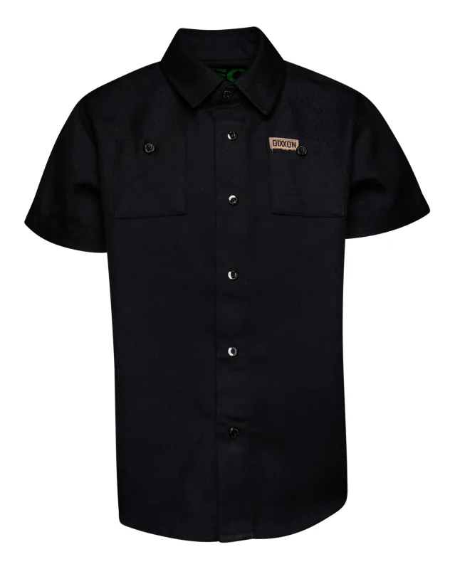 Youth Outlaw Short Sleeve Flannel sold by Dixxon