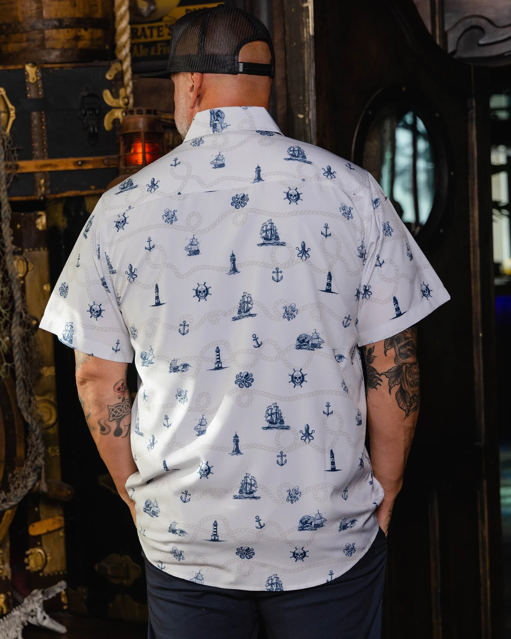 Seven Seas Party Shirt sold by Dixxon product image thumbnail 3