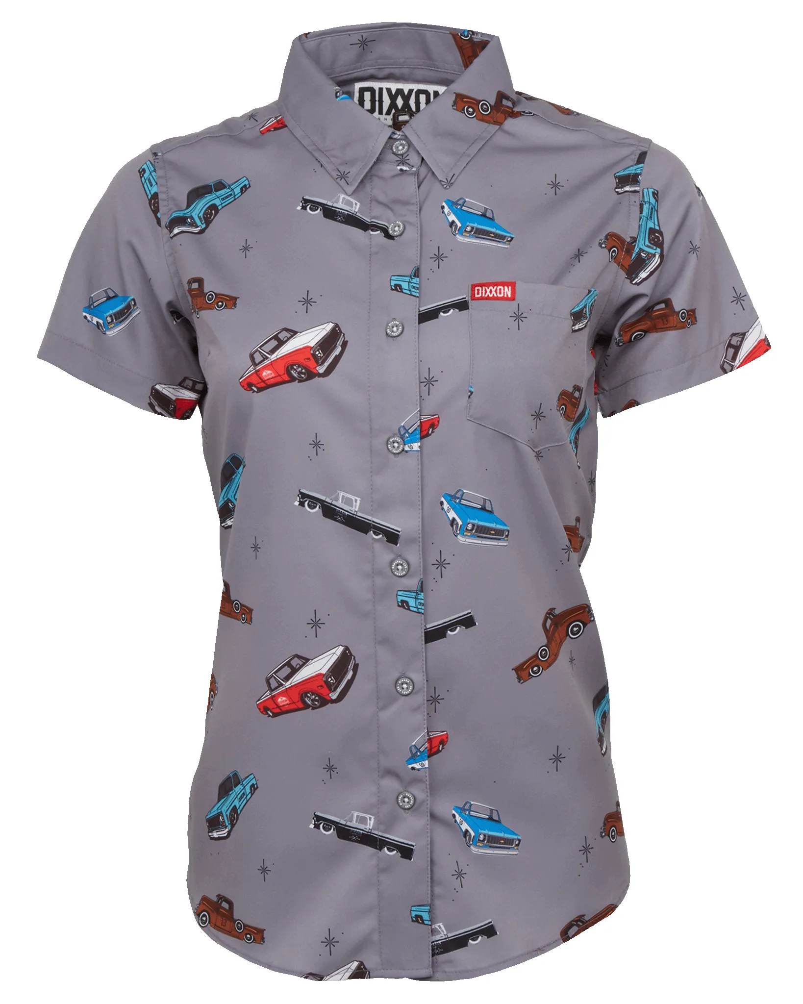 Women's Get Trucked Party Shirt sold by Dixxon product image thumbnail 2