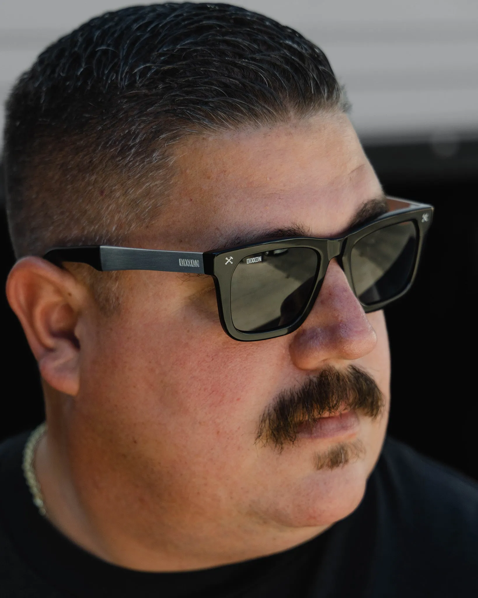 Anvil Metal Sunglasses - Black & Gray sold by Dixxon product image thumbnail 2