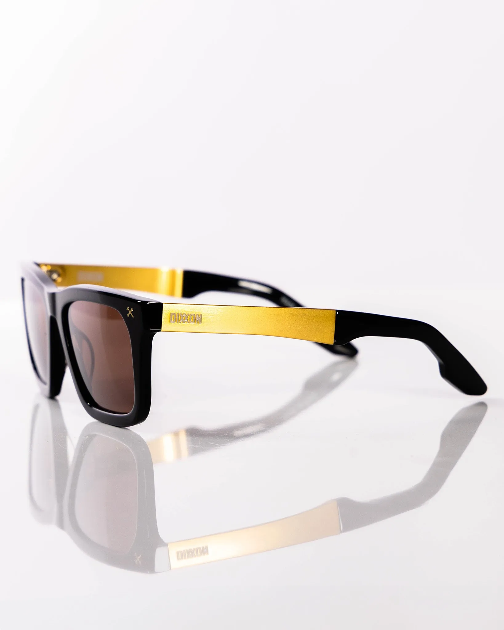 Anvil Metal Sunglasses - Brown & Bronze sold by Dixxon product image thumbnail 4