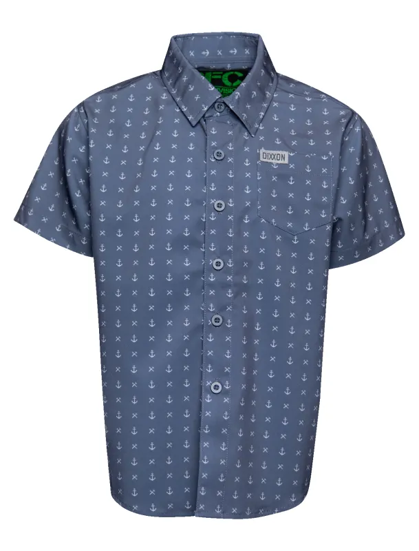 Youth Salty Dog Party Shirt - Gray & White sold by Dixxon
