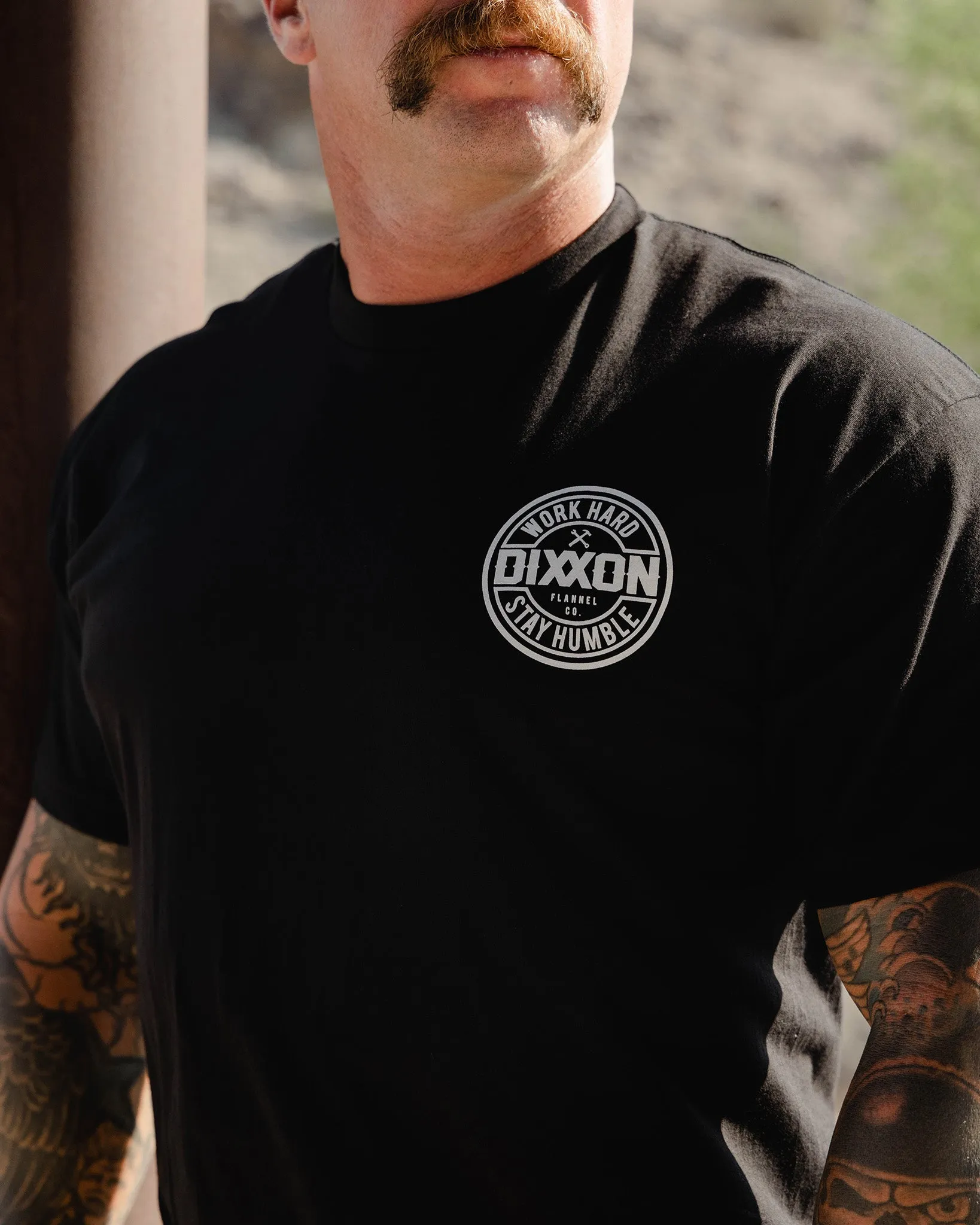 White Corpo 2.0 T-Shirt - Black sold by Dixxon product image thumbnail 2