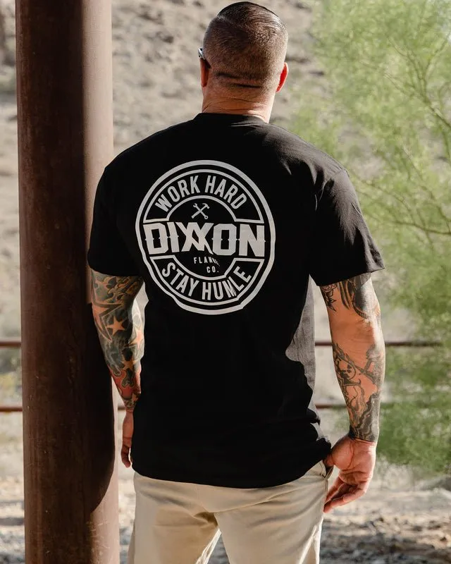 White Corpo T-Shirt - Black sold by Dixxon