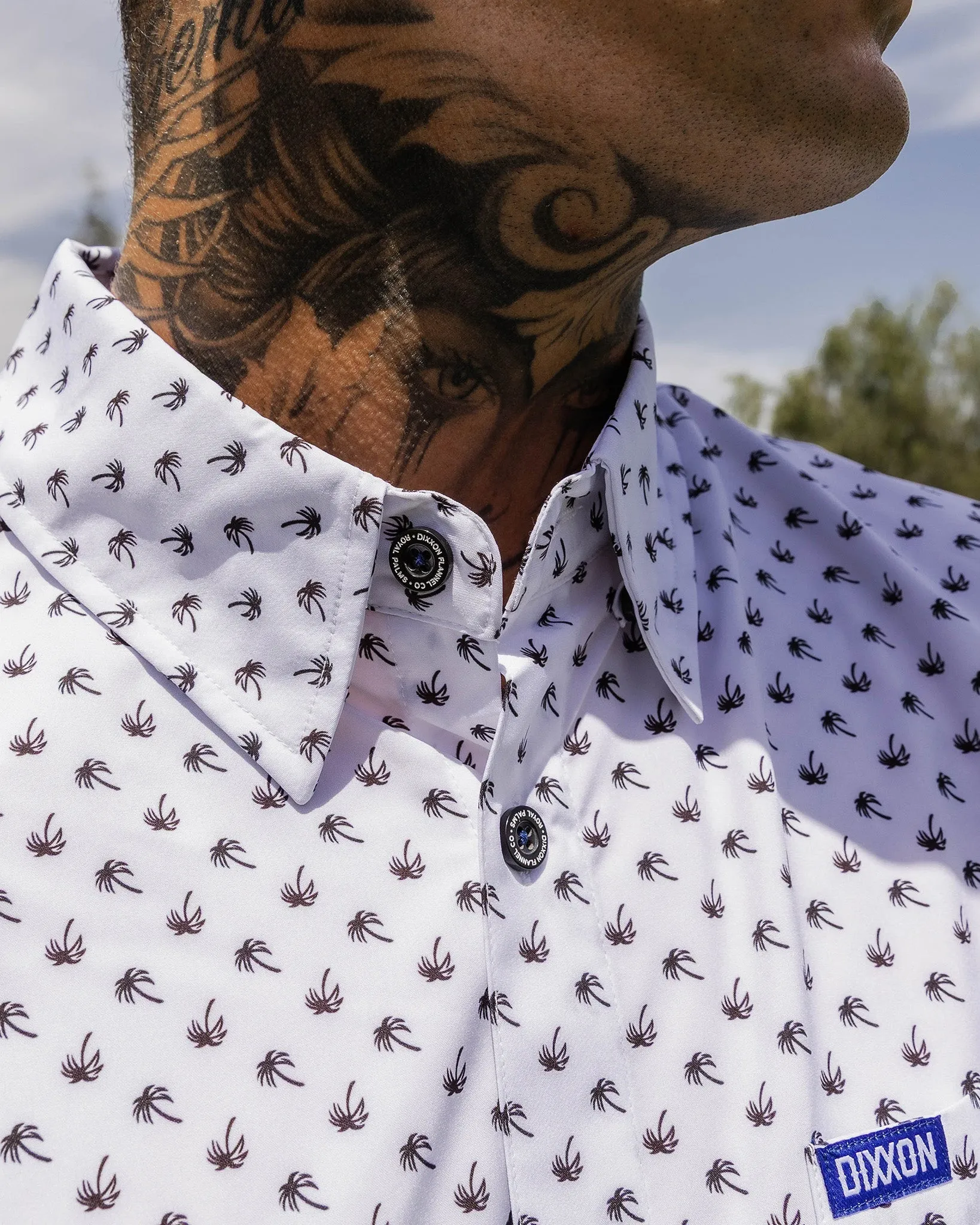Royal Palms Party Shirt sold by Dixxon product image thumbnail 4