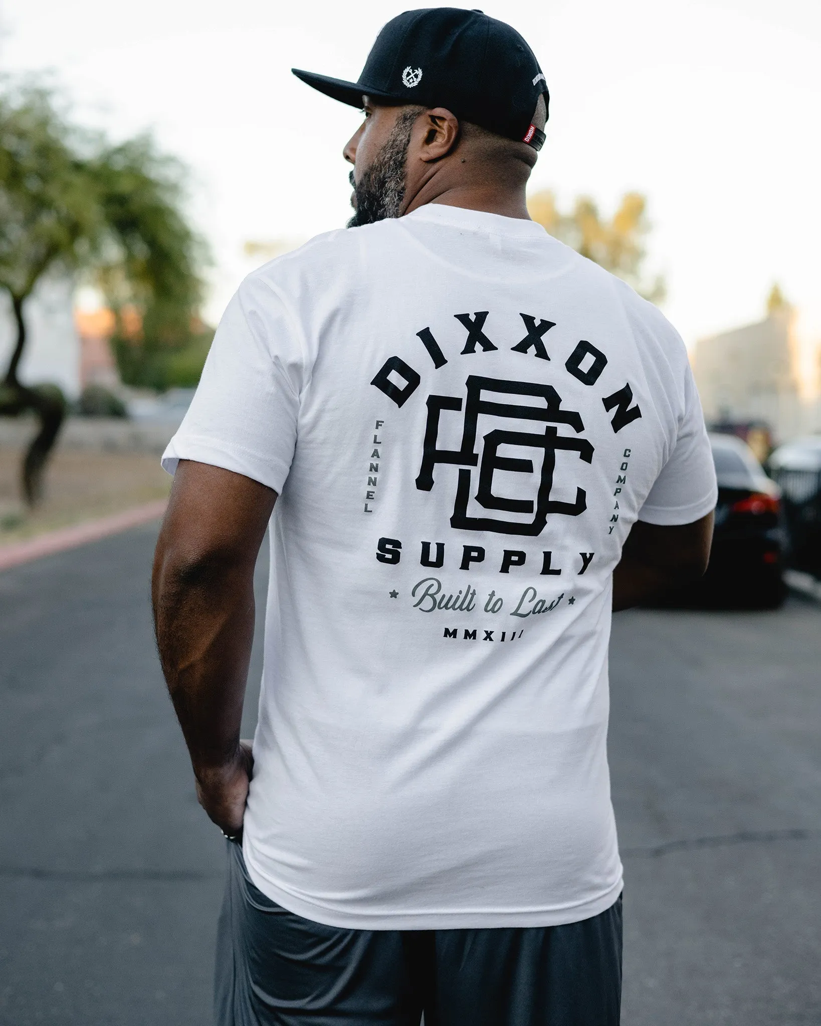 Built to Last T-Shirt - White sold by Dixxon