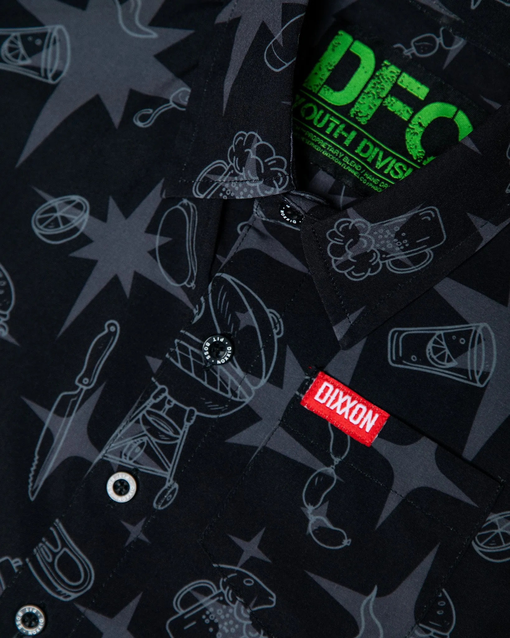 Youth Pit Boss Party Shirt sold by Dixxon product image thumbnail 2