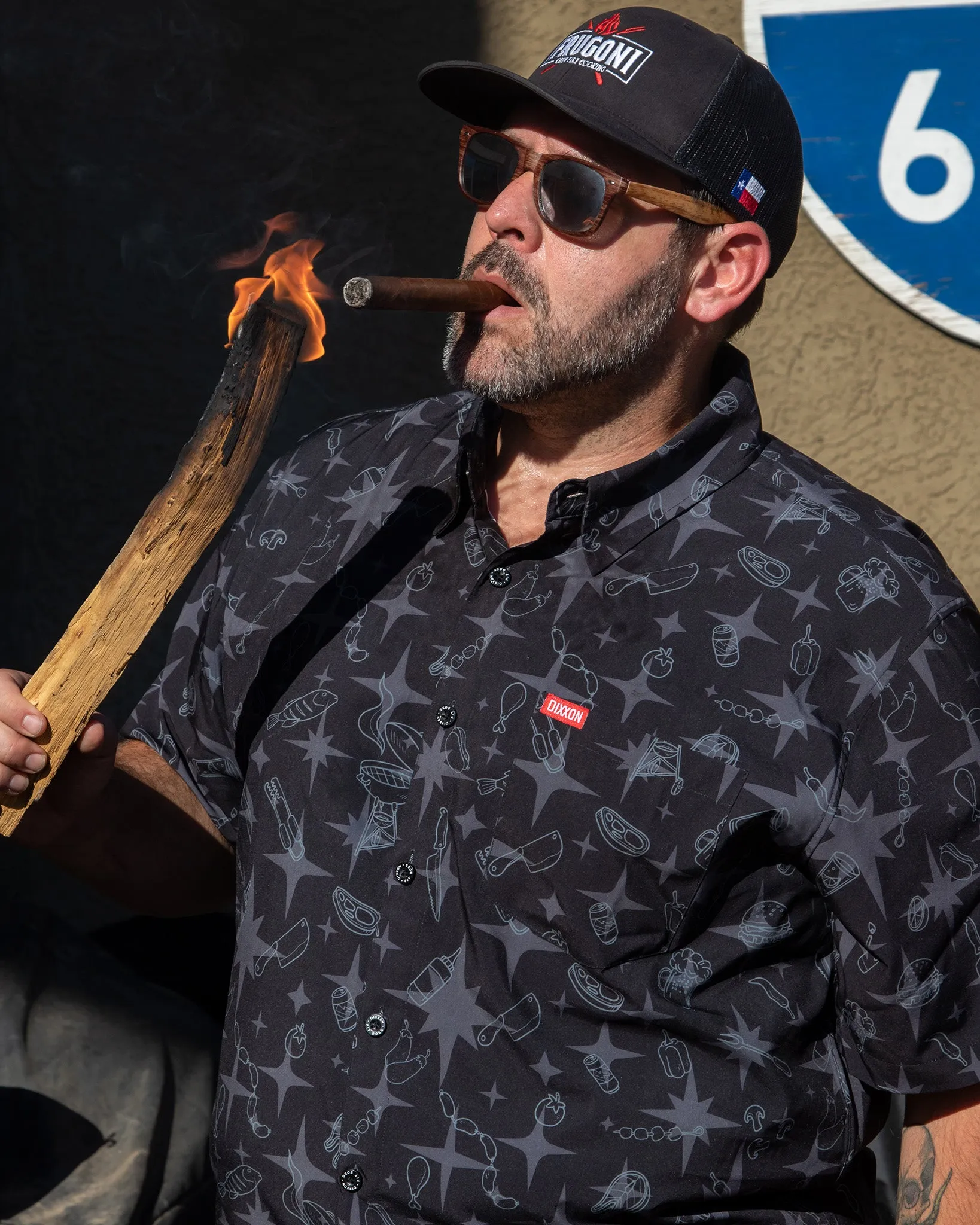 Pit Boss Party Shirt sold by Dixxon product image thumbnail 5