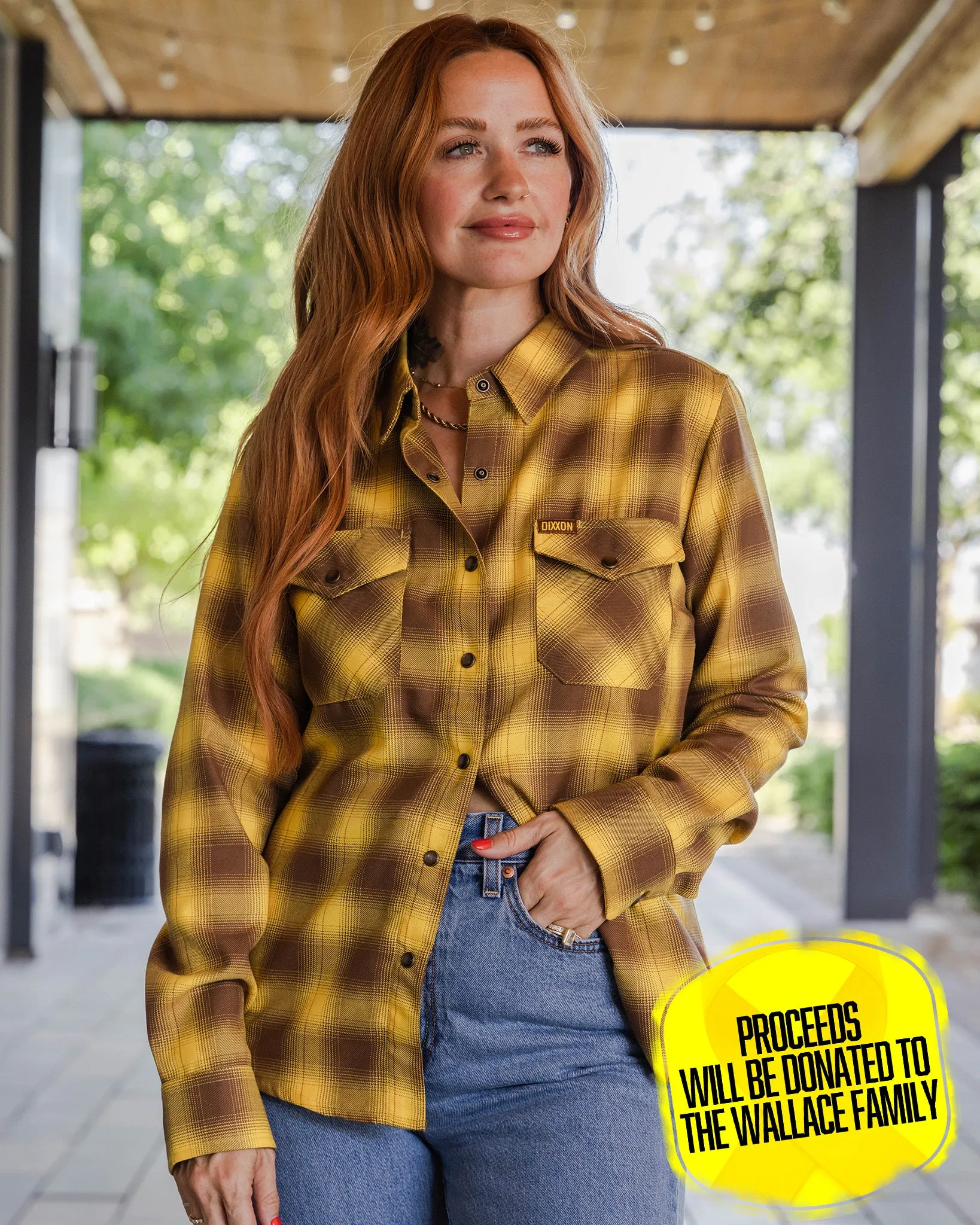 Women's The Friar Flannel sold by Dixxon