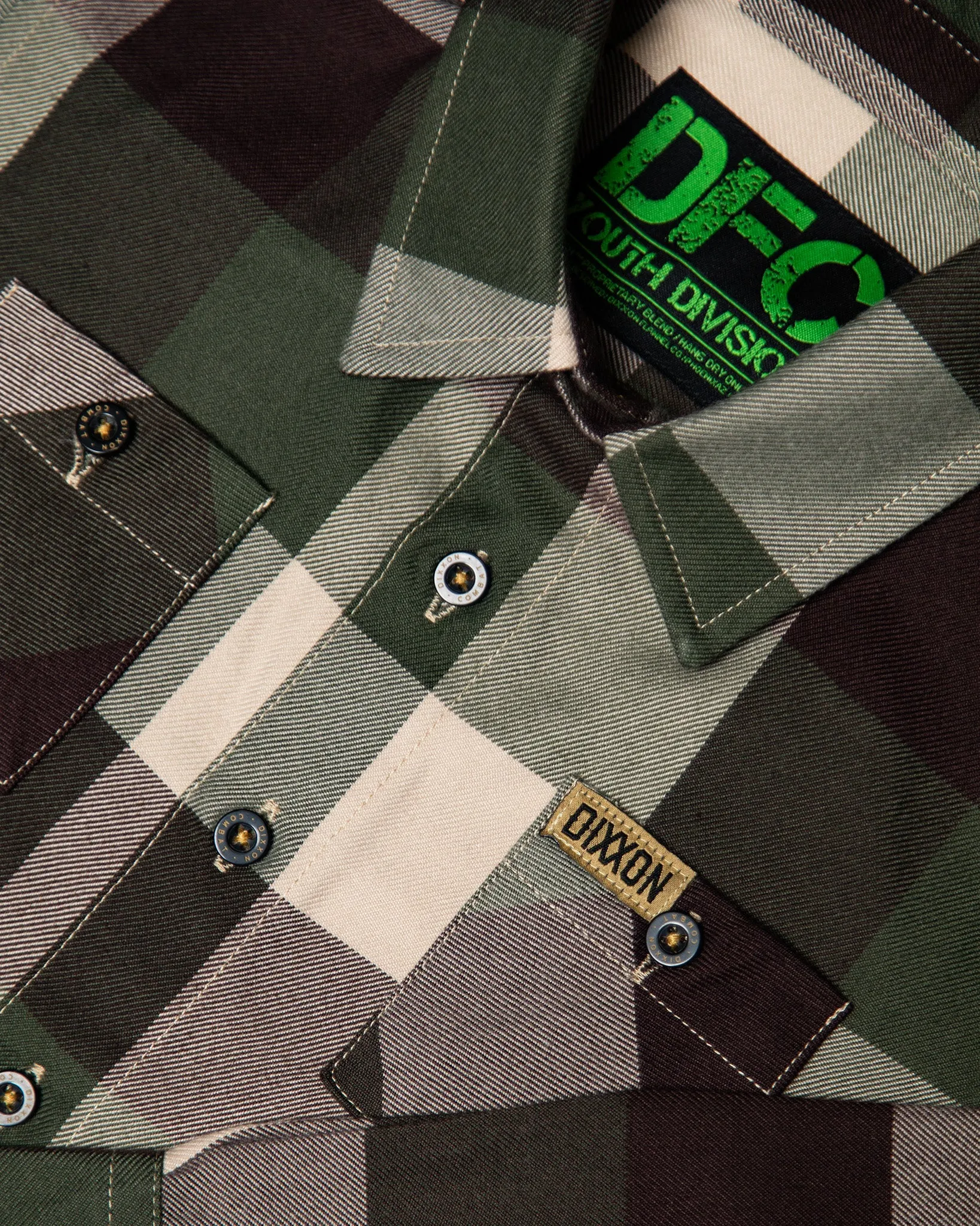 Youth The Combat Flannel sold by Dixxon product image thumbnail 2