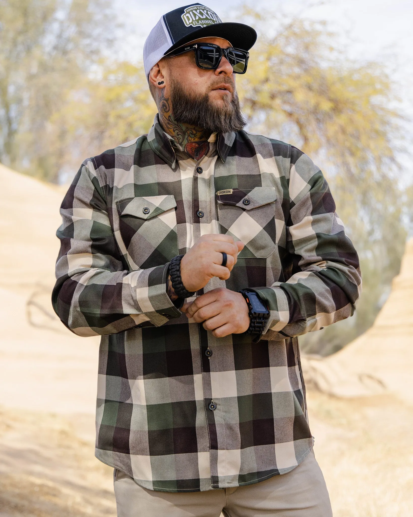 The Combat Flannel sold by Dixxon