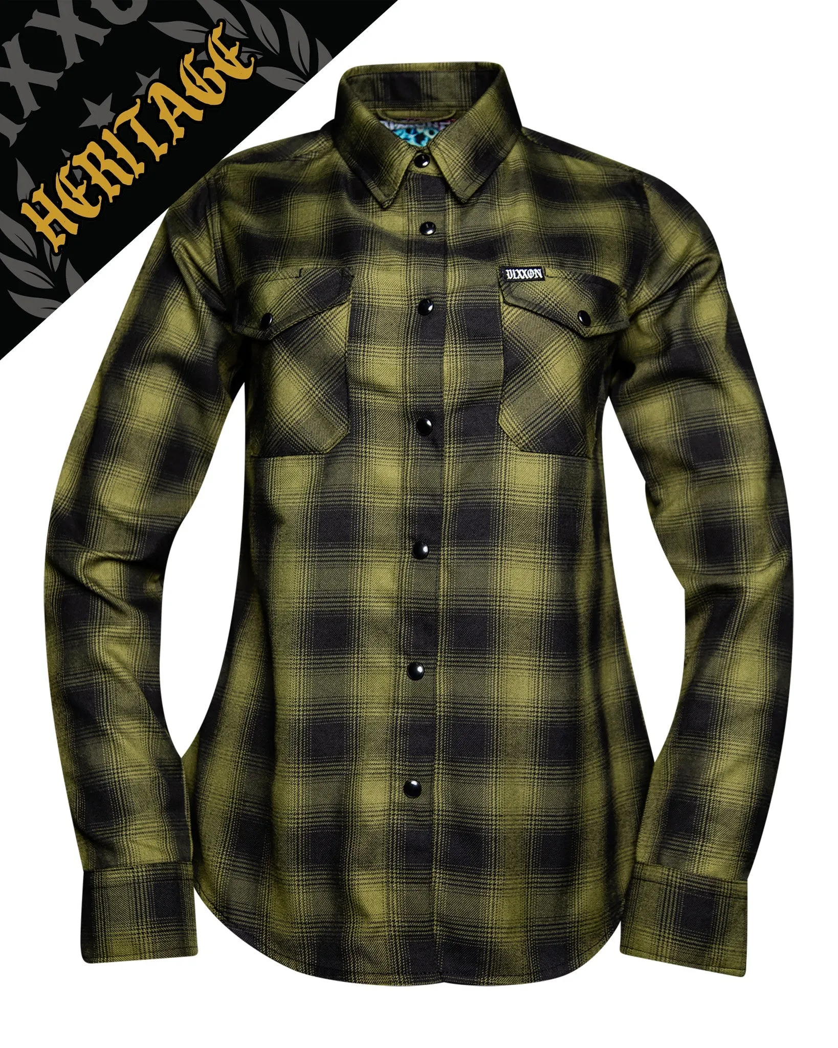 Women's Lone Wolf Heritage Flannel sold by Dixxon product image thumbnail 2