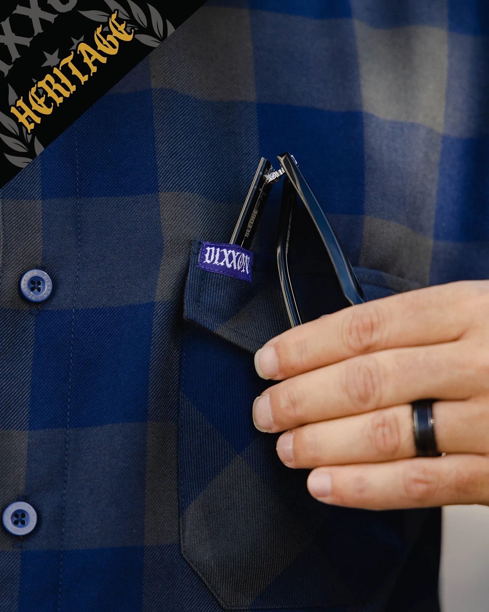 0 Dark 30 Heritage Flannel sold by Dixxon product image thumbnail 5