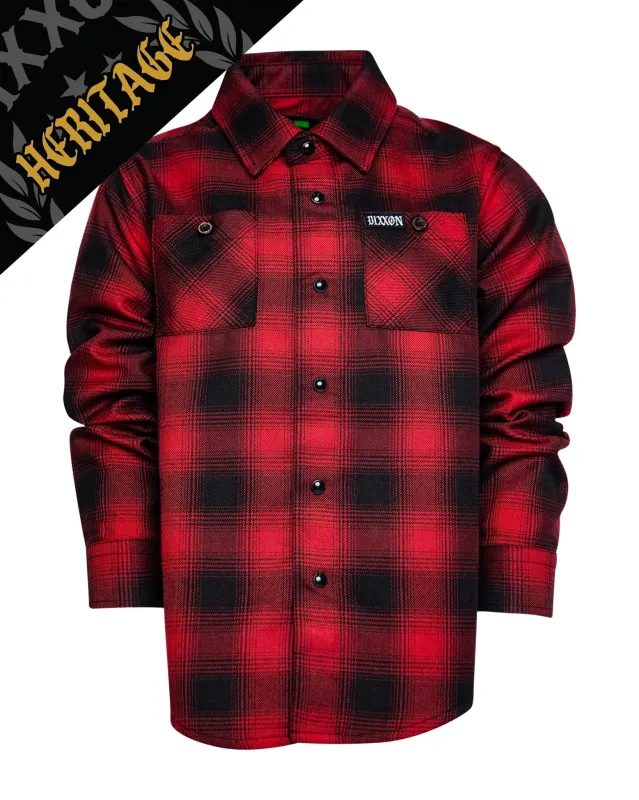Youth Watts Heritage Flannel sold by Dixxon