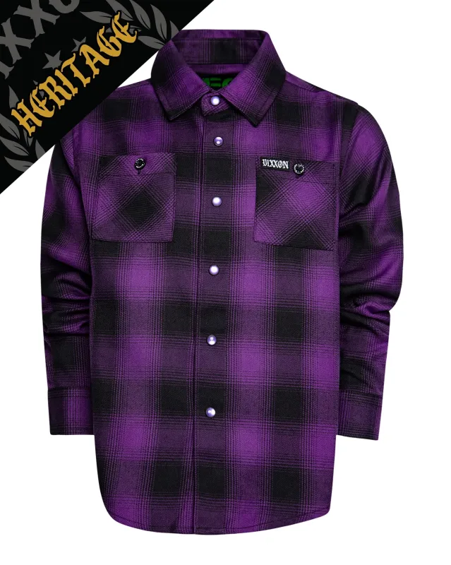 Youth Royalty Heritage Flannel sold by Dixxon