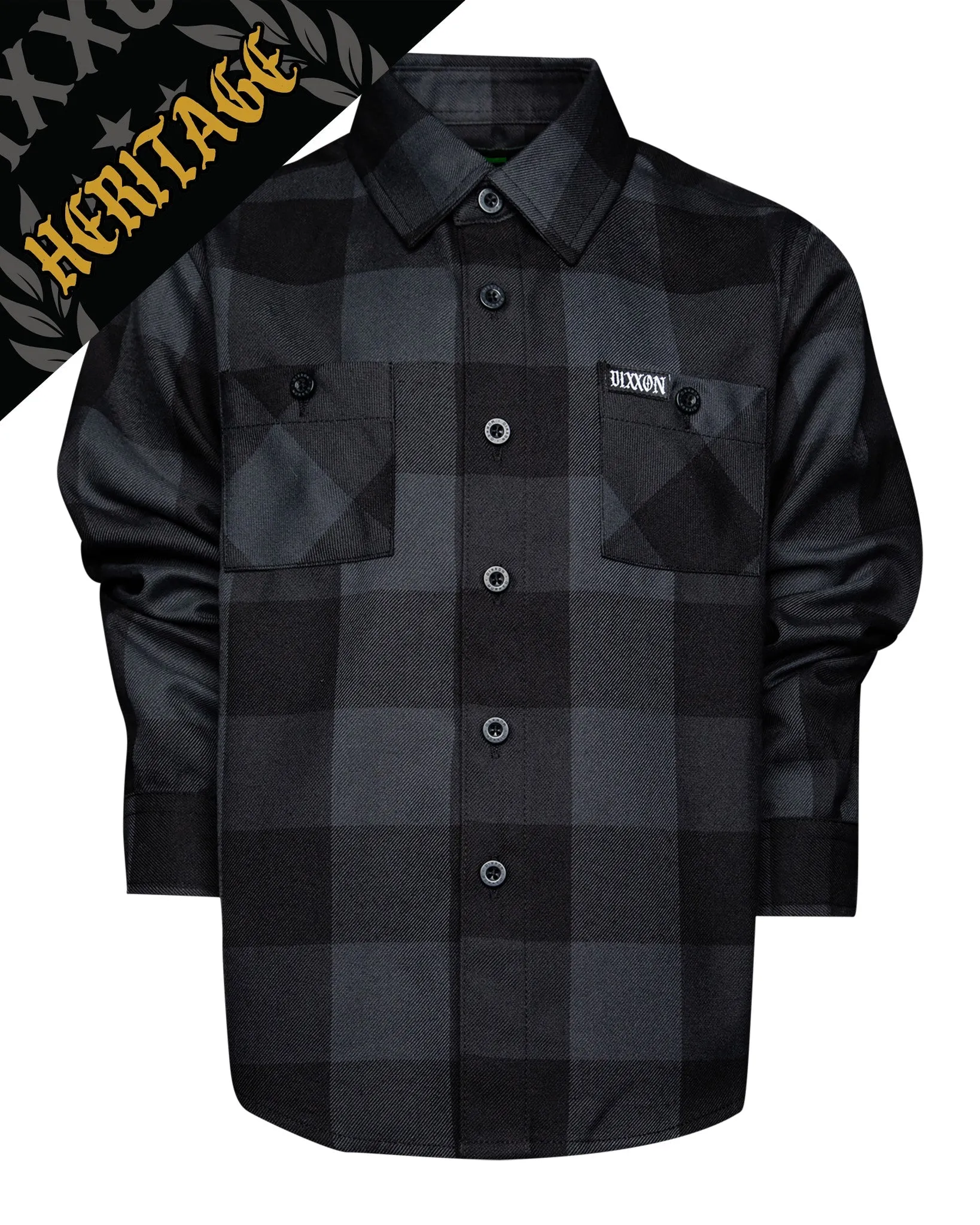 Youth Murked Heritage Flannel sold by Dixxon