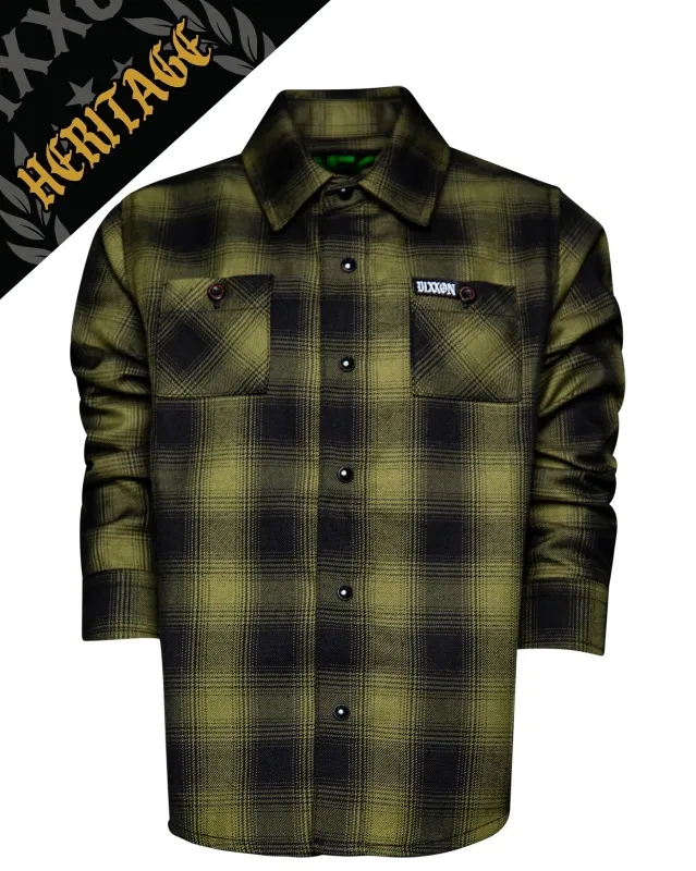 Youth Lone Wolf Heritage Flannel sold by Dixxon