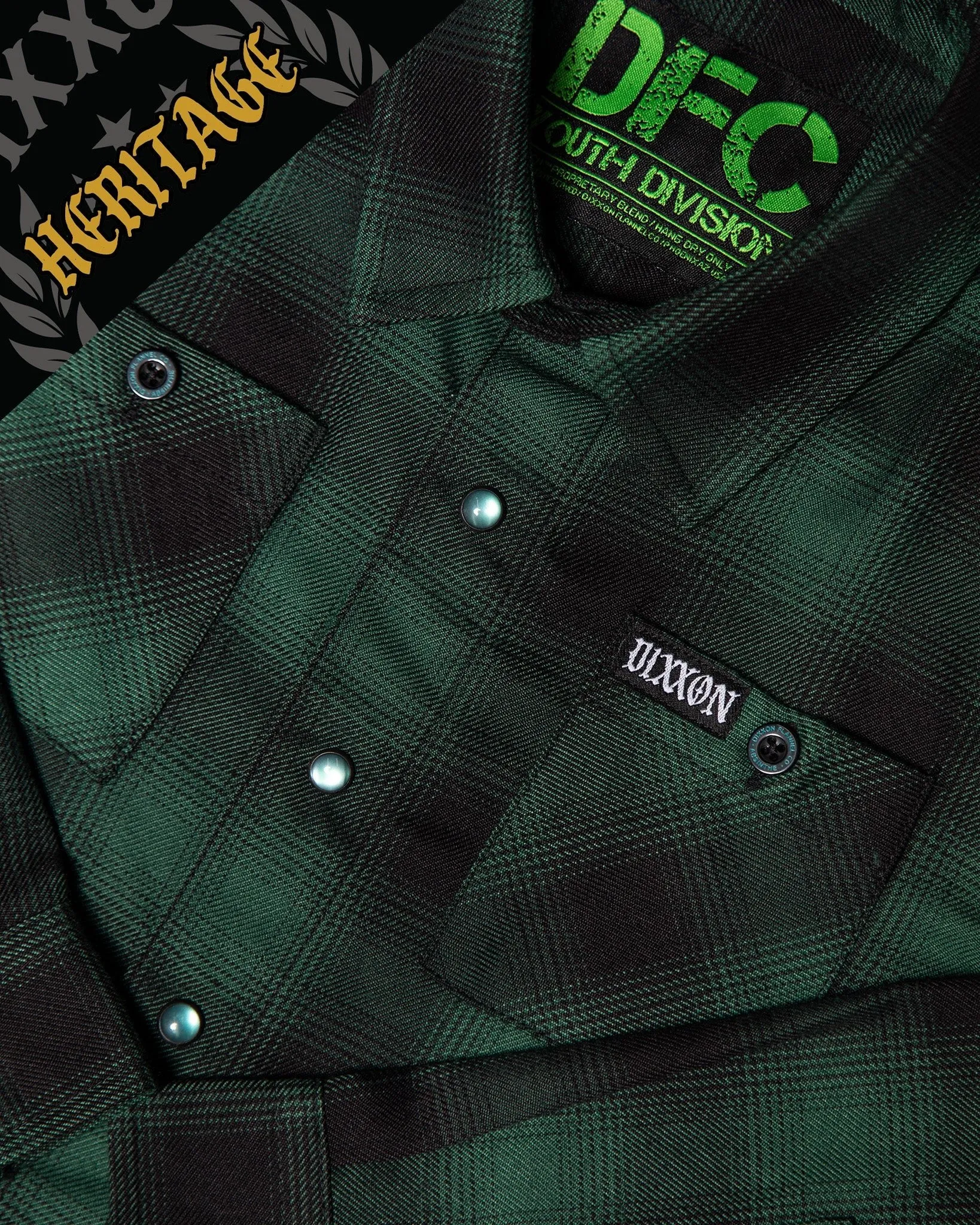 Youth Absinthe Heritage Flannel sold by Dixxon product image thumbnail 2