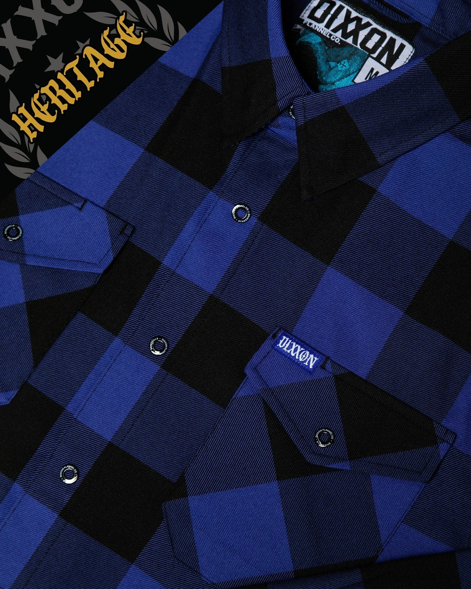 Women's Stagedive Heritage Flannel sold by Dixxon product image thumbnail 5