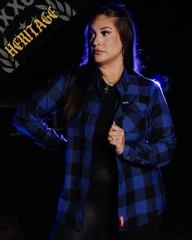 Women's Stagedive Heritage Flannel sold by Dixxon