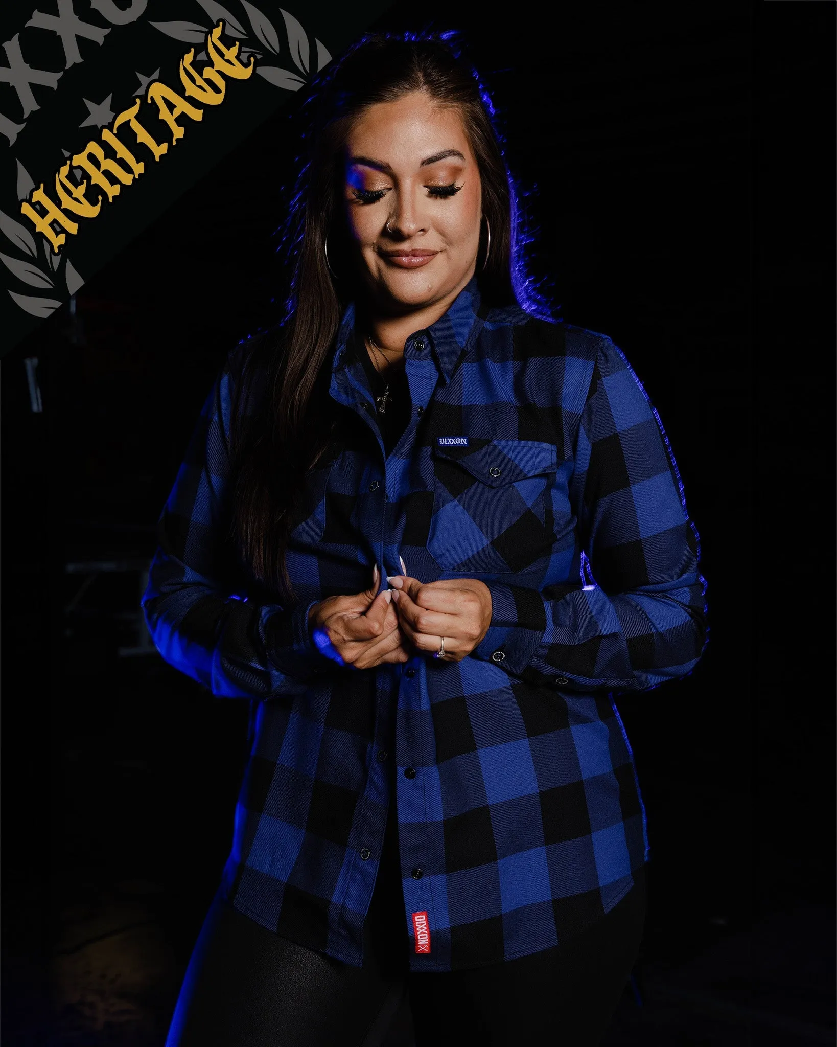 Women's Stagedive Heritage Flannel sold by Dixxon product image thumbnail 3