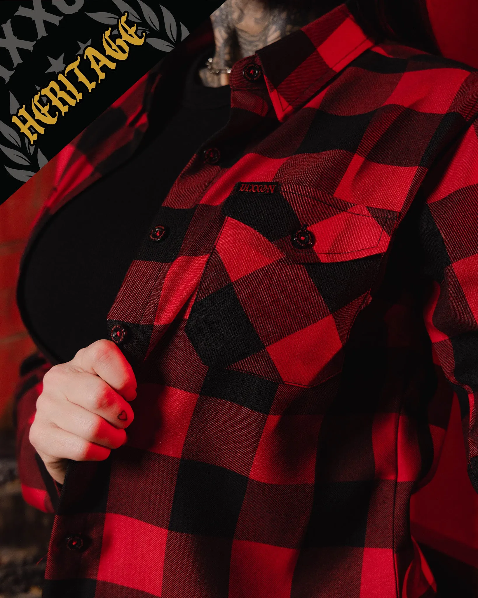 Women's Redrum Heritage Flannel sold by Dixxon product image thumbnail 3