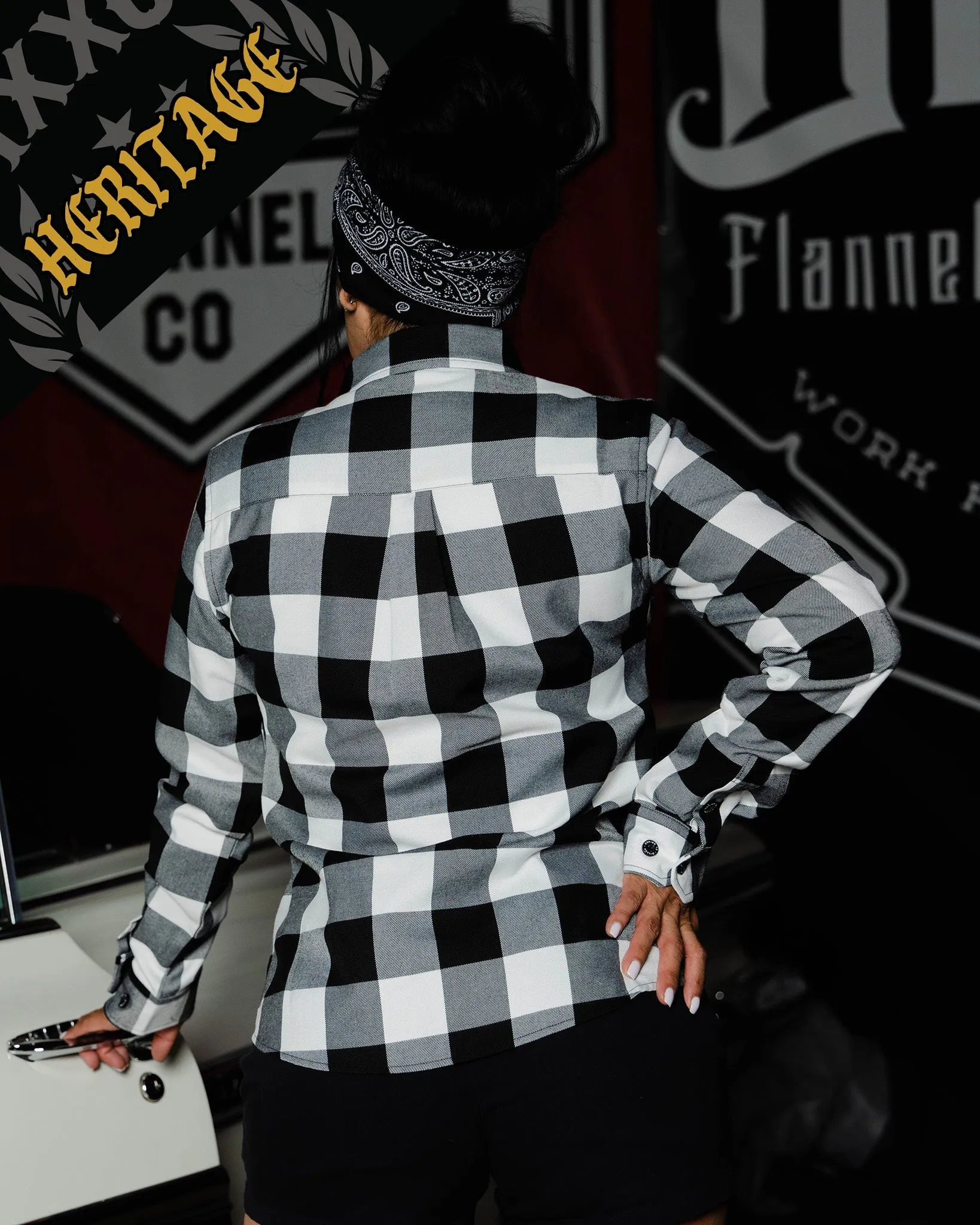 Women's Gringo Heritage Flannel sold by Dixxon product image thumbnail 3