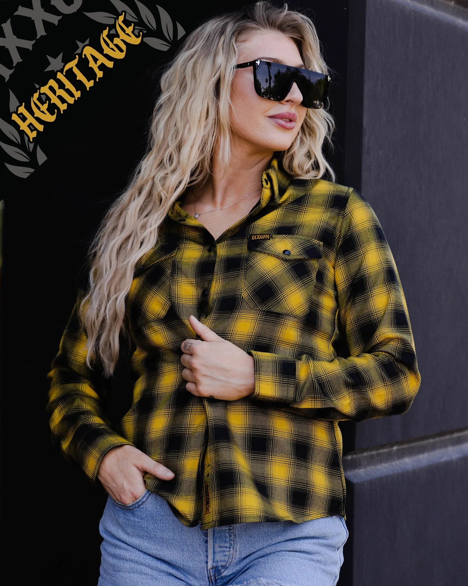 Women's Frisco Heritage Flannel sold by Dixxon